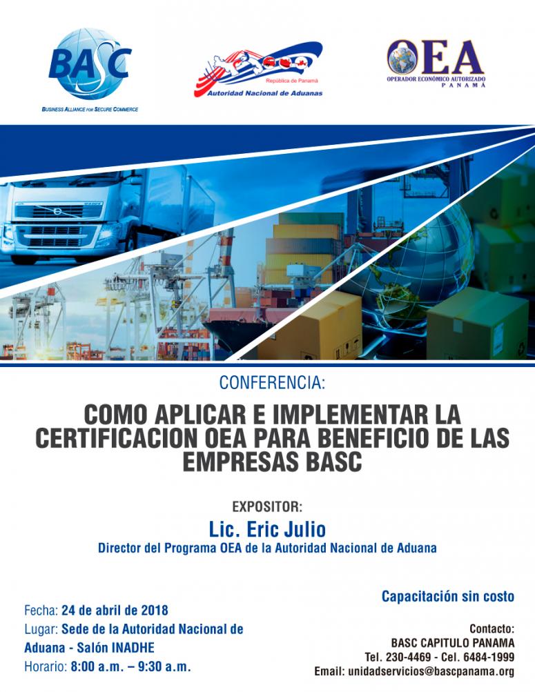 Como Aplicar e Implementar la Certificación OEA para beneficio de las